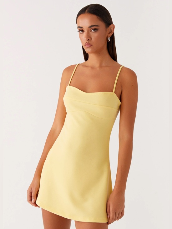Peppermayo Dresses & Skirts - Peppermayo Cindy Mini Dress - Yellow